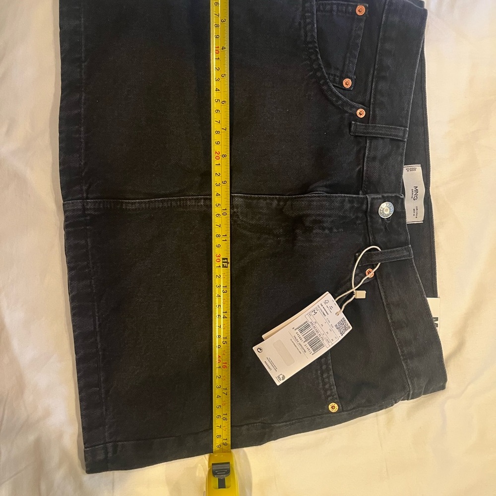 Mango black denim Skirt - Picture 6 of 6